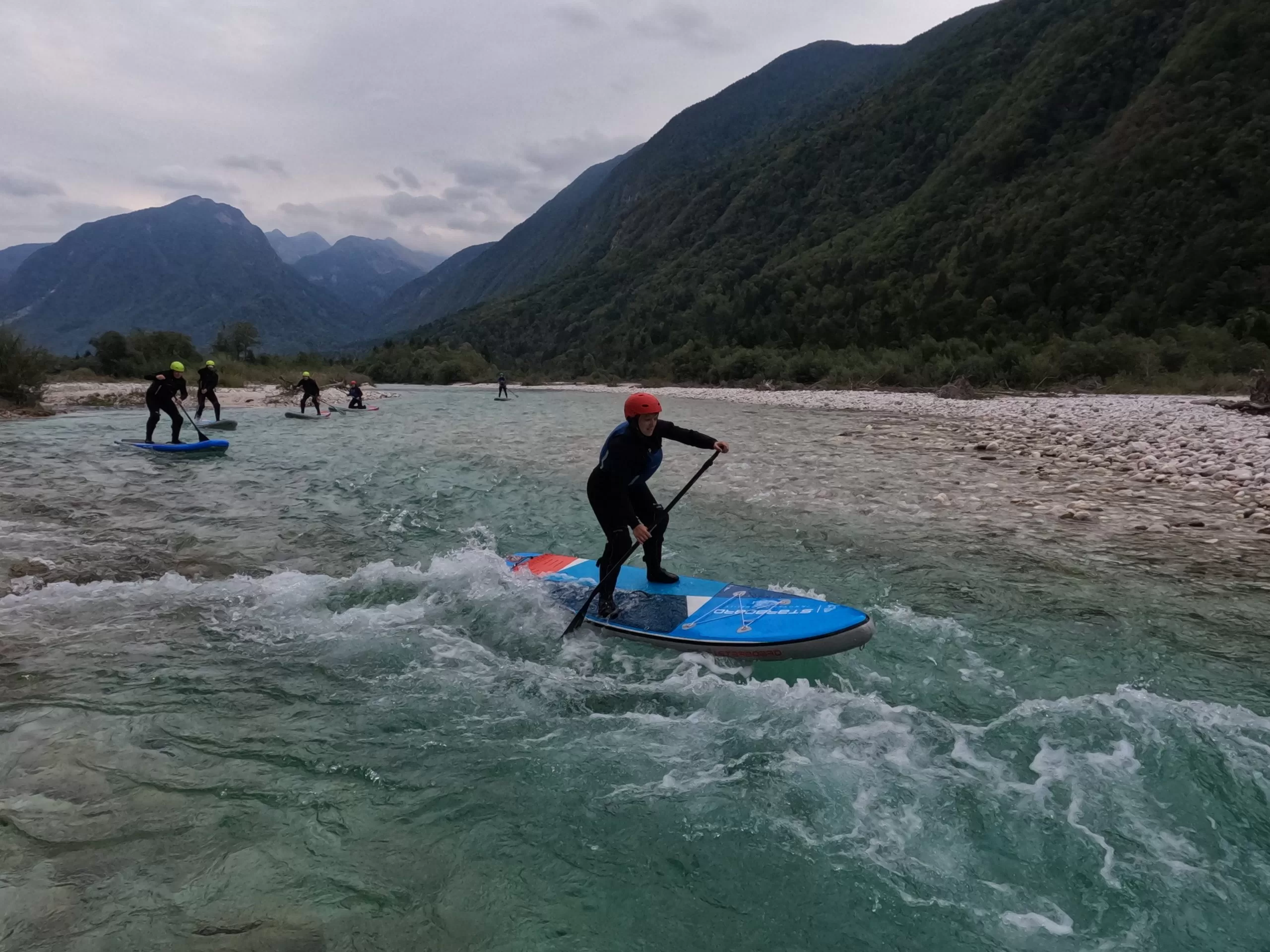 White Water paddleboarding
